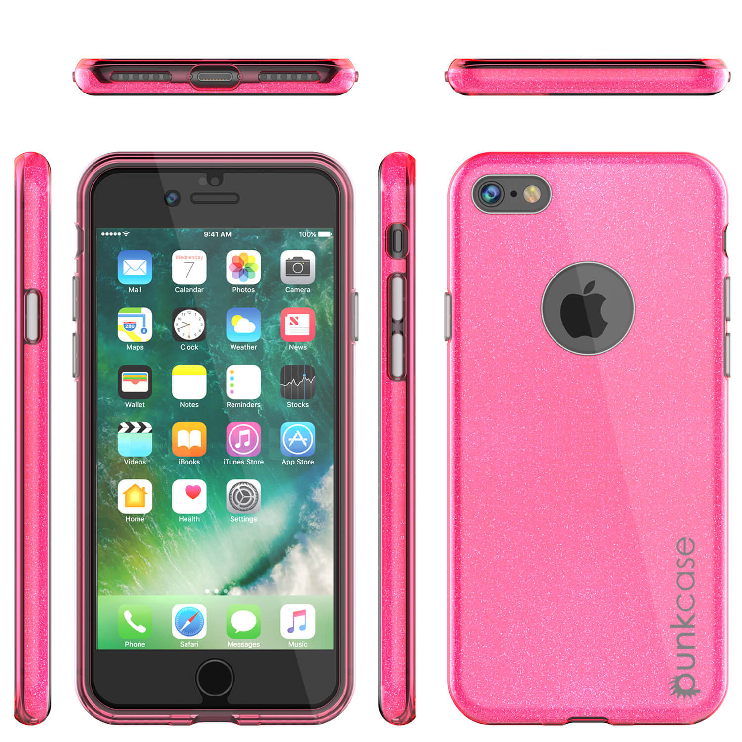 iPhone 6s/6 Case PunkCase Galactic Pink Series  Slim w/ Tempered Glass | Lifetime Warranty