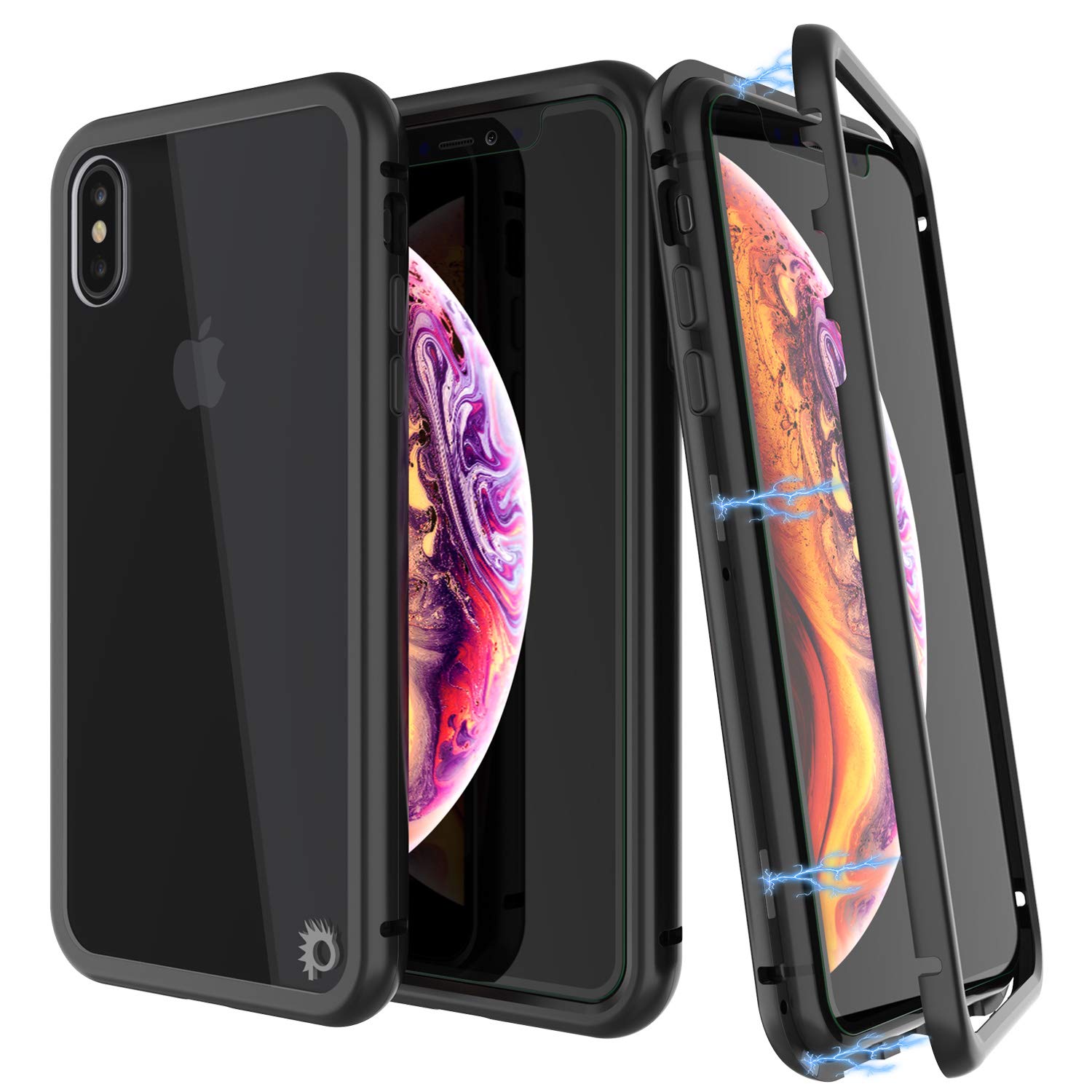 Flock Strengt plyndringer iPhone XS Max Case, Punkcase Magnetic Shield Protective TPU Cover W/ T –  punkcase