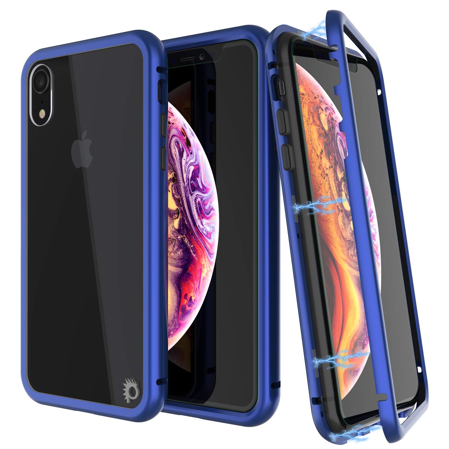iPhone XR Case, 2.0 Protective TPU Cover W/ Tempered – punkcase