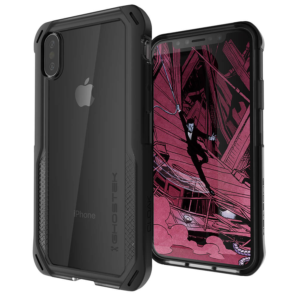 iPhone Xs Case, Ghostek Cloak 4 Series for iPhone Xs / iPhone Pro Case | BLACK