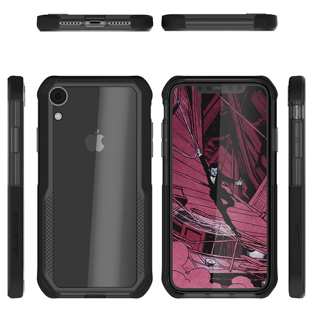 iPhone Xr Case, Ghostek Cloak 4 Series for iPhone Xr / iPhone Pro Case | BLACK