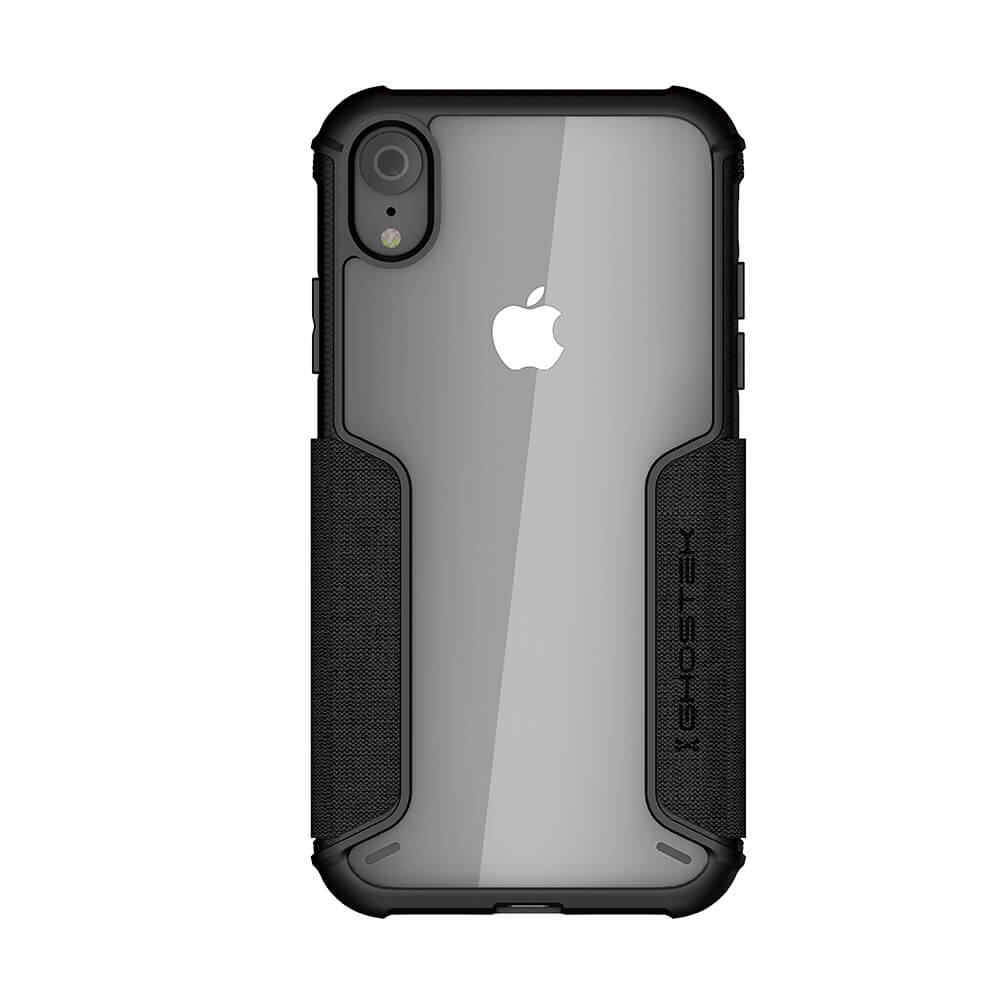 iPhone Xr Case, Ghostek Exec 3 Series for iPhone Xr / iPhone Pro Protective Wallet Case [BLACK]