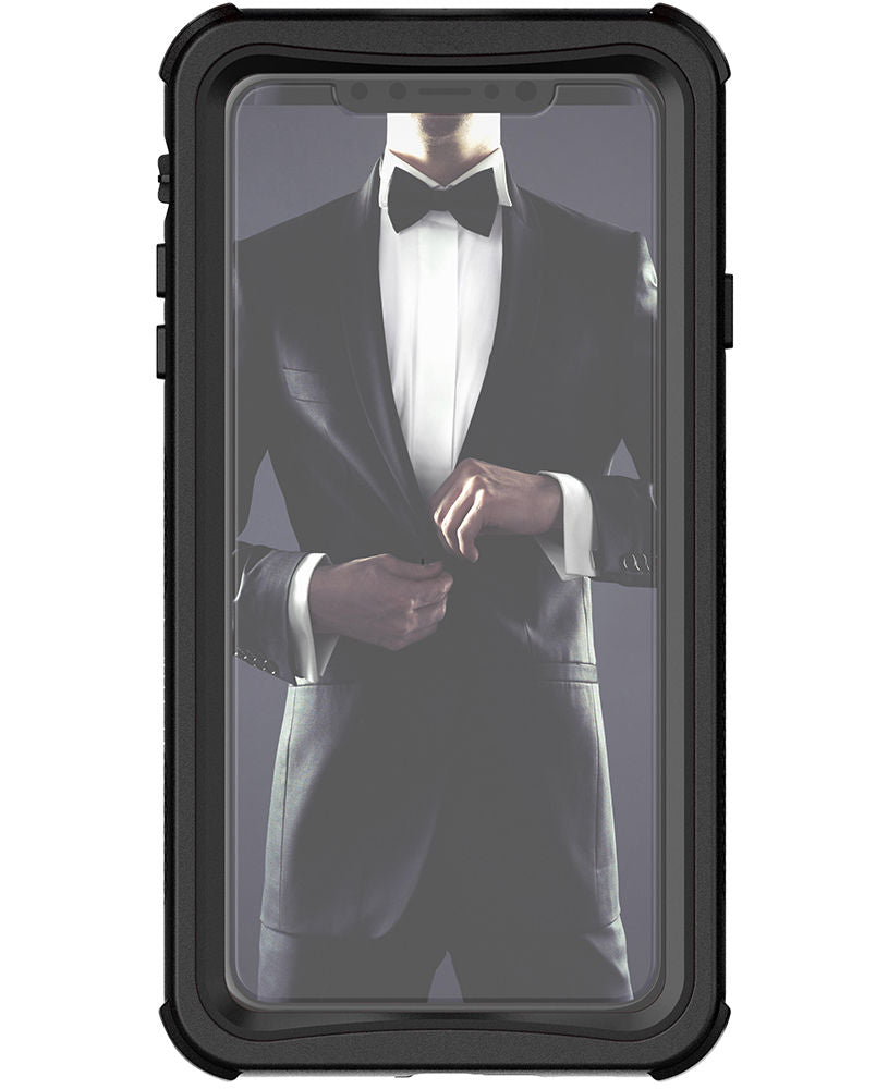 iPhone XS Max  Case ,Ghostek Nautical Series  for iPhone XS Max Rugged Heavy Duty Case |  BLACK