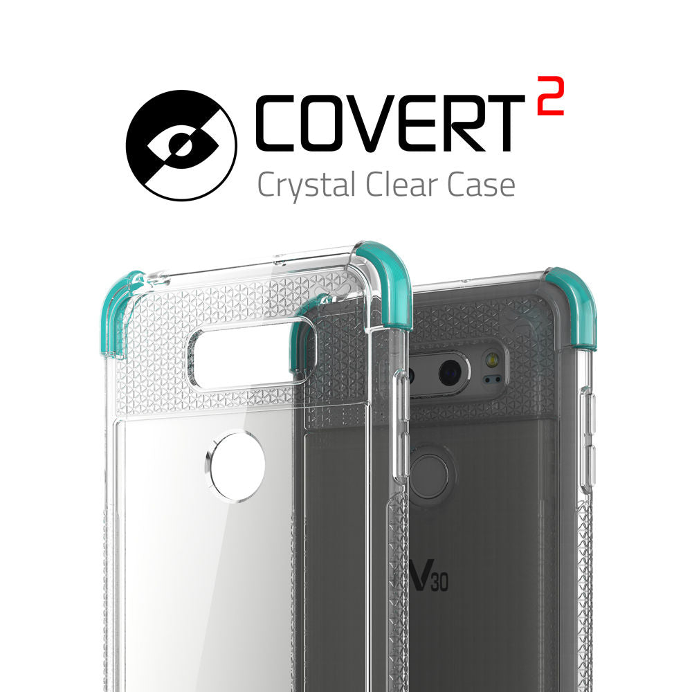 LG V30 Case, Ghostek Covert 2 Series for LG V30 Protective Case [TEAL]
