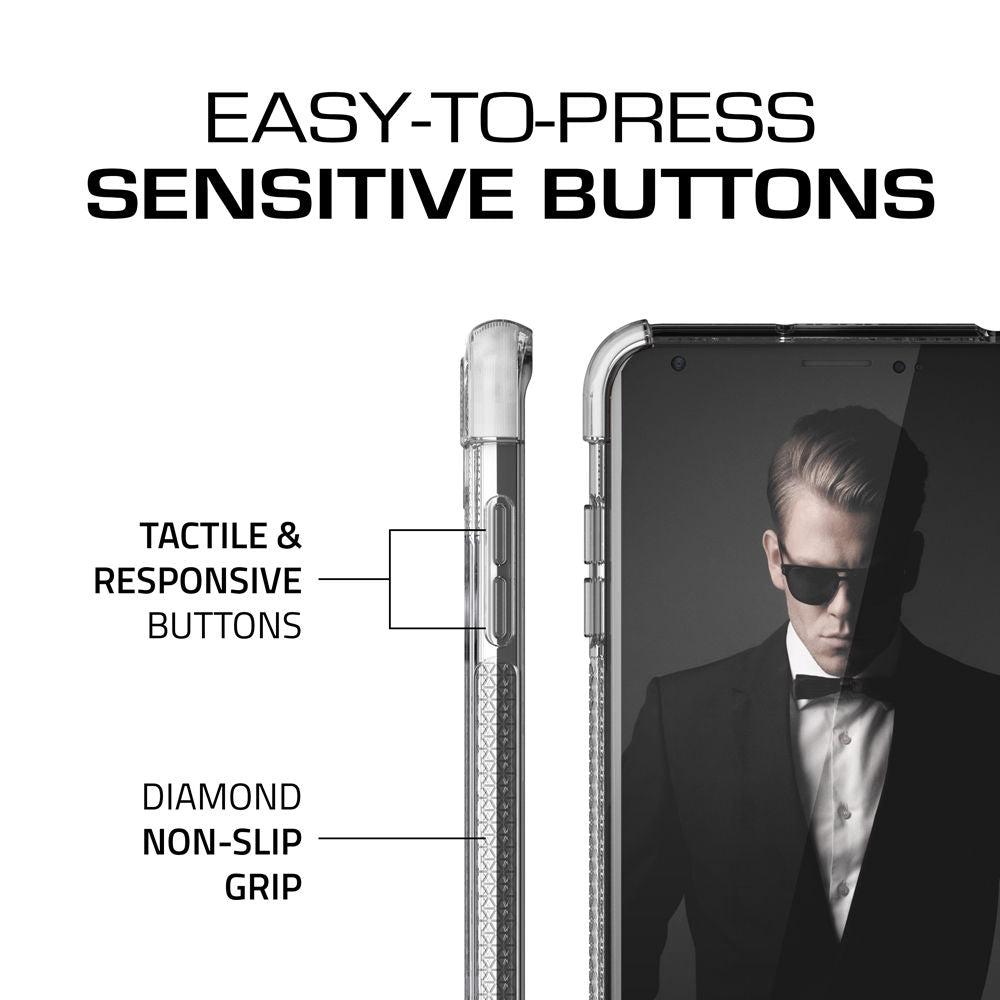 LG V30 Case, Ghostek Covert 2 Series for LG V30 Protective Case [WHITE]