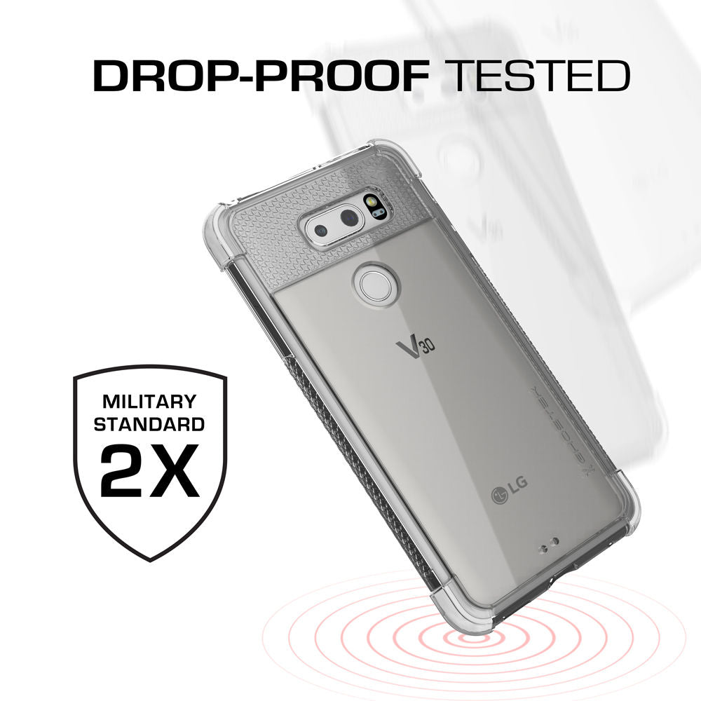 LG V30 Case, Ghostek Covert 2 Series for LG V30 Protective Case [WHITE]