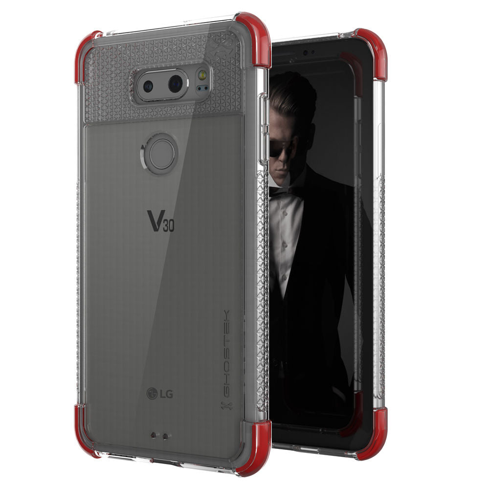 LG V30 Case, Ghostek Covert 2 Series for LG V30 Protective Case [RED]