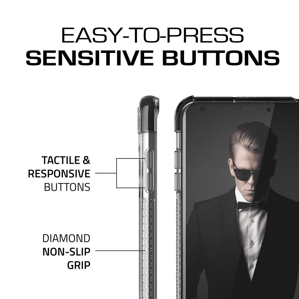 LG V30 Case, Ghostek Covert 2 Series for LG V30 & LG V30 Protective Case [BLACK]