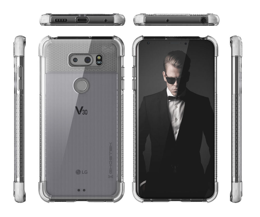 LG V30 Case, Ghostek Covert 2 Series for LG V30 Protective Case [WHITE]
