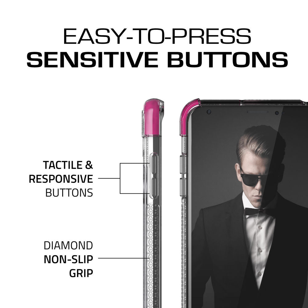 LG V30 Case, Ghostek Covert 2 Series for LG V30 Protective Case [PINK]