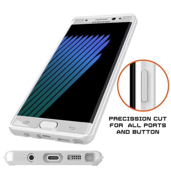 Note FE Case Punkcase® LUCID 2.0 White Series w/ PUNK SHIELD Screen Protector | Ultra Fit