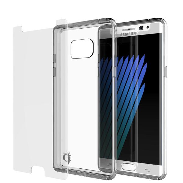 Note FE Case Punkcase® LUCID 2.0 Crystal Black Series w/ PUNK SHIELD Screen Protector | Ultra Fit