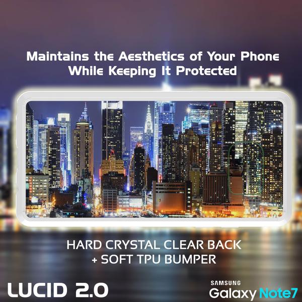 Note FE Case Punkcase® LUCID 2.0 White Series w/ PUNK SHIELD Screen Protector | Ultra Fit