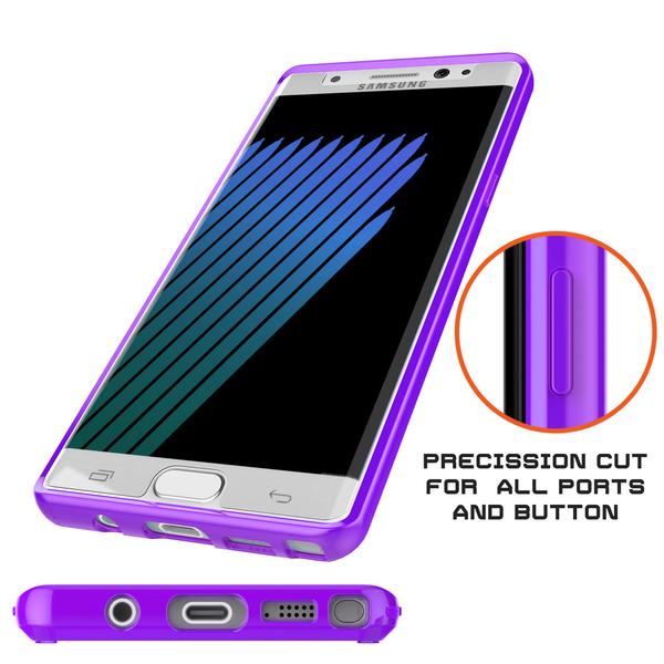Note FE Case Punkcase® LUCID 2.0 Purple Series w/ PUNK SHIELD Screen Protector | Ultra Fit
