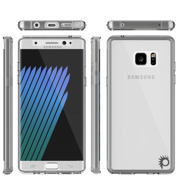 Note FE Case Punkcase® LUCID 2.0 Crystal Black Series w/ PUNK SHIELD Screen Protector | Ultra Fit