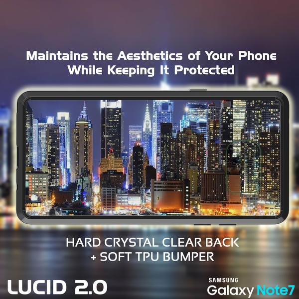 Note FE Case Punkcase® LUCID 2.0 Black Series w/ PUNK SHIELD Screen Protector | Ultra Fit