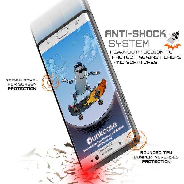 Note FE Case Punkcase® LUCID 2.0 Black Series w/ PUNK SHIELD Screen Protector | Ultra Fit