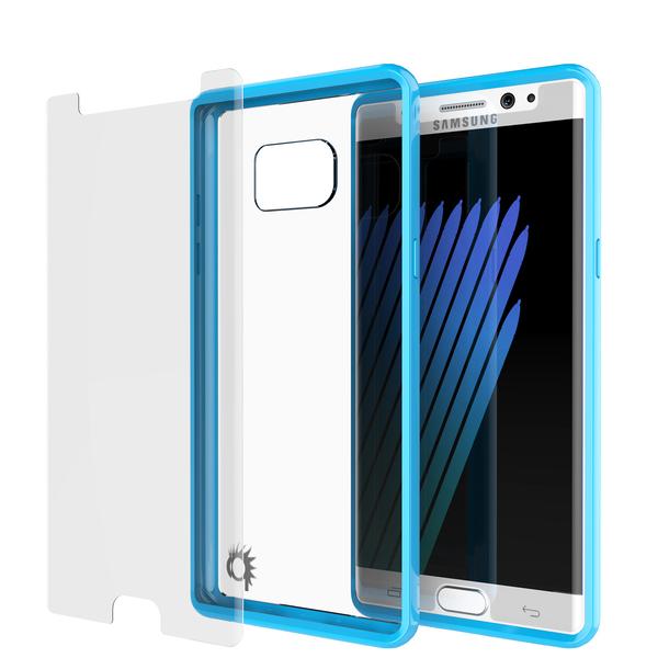Note FE Case Punkcase® LUCID 2.0 Light Blue Series w/ PUNK SHIELD Screen Protector | Ultra Fit