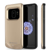 Galaxy S9 Battery Case, PunkJuice 5000mAH Fast Charging Power Bank Case[Gold]