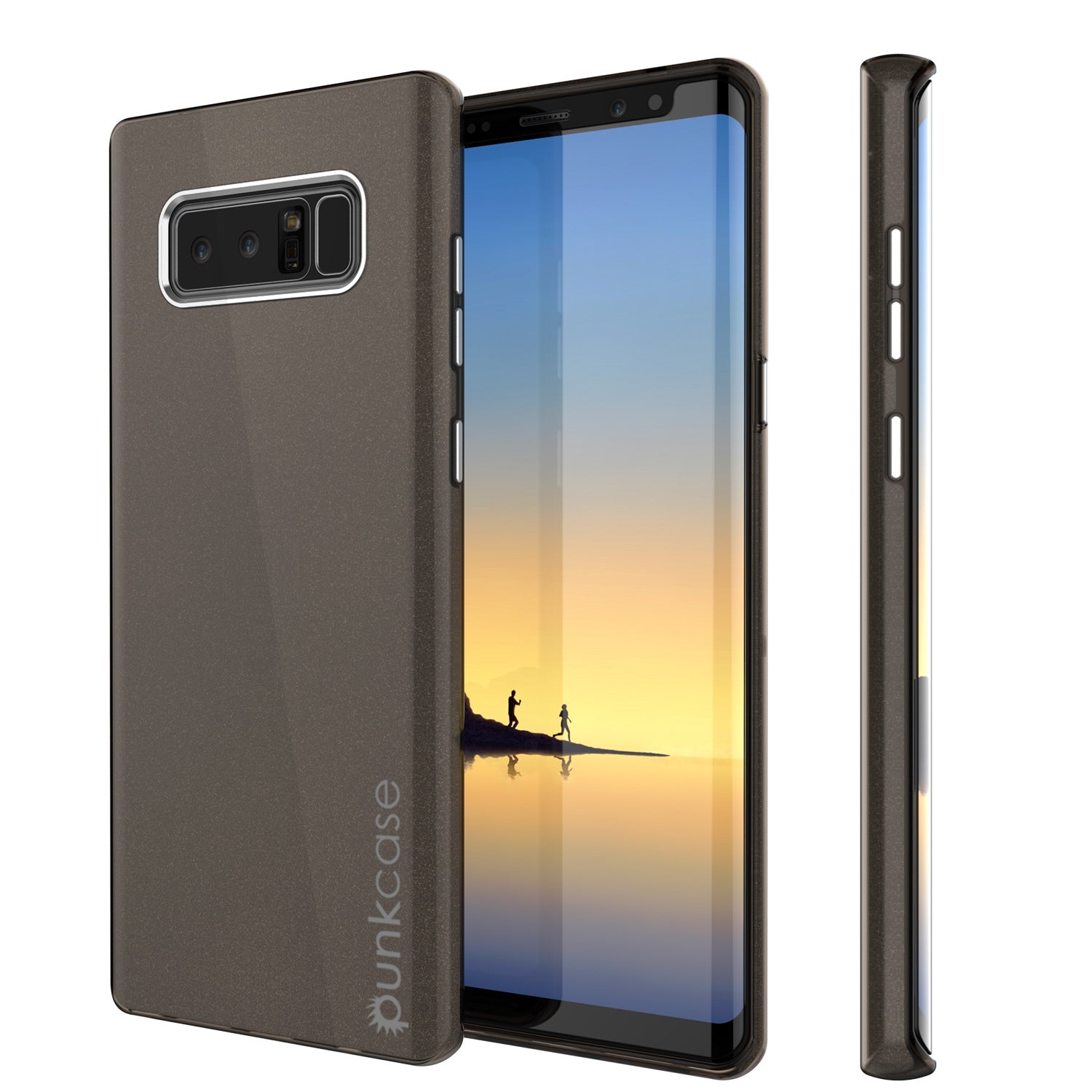 Galaxy Note 8 Punkcase Galactic 2.0 Ultra Slim Case | Black/Grey
