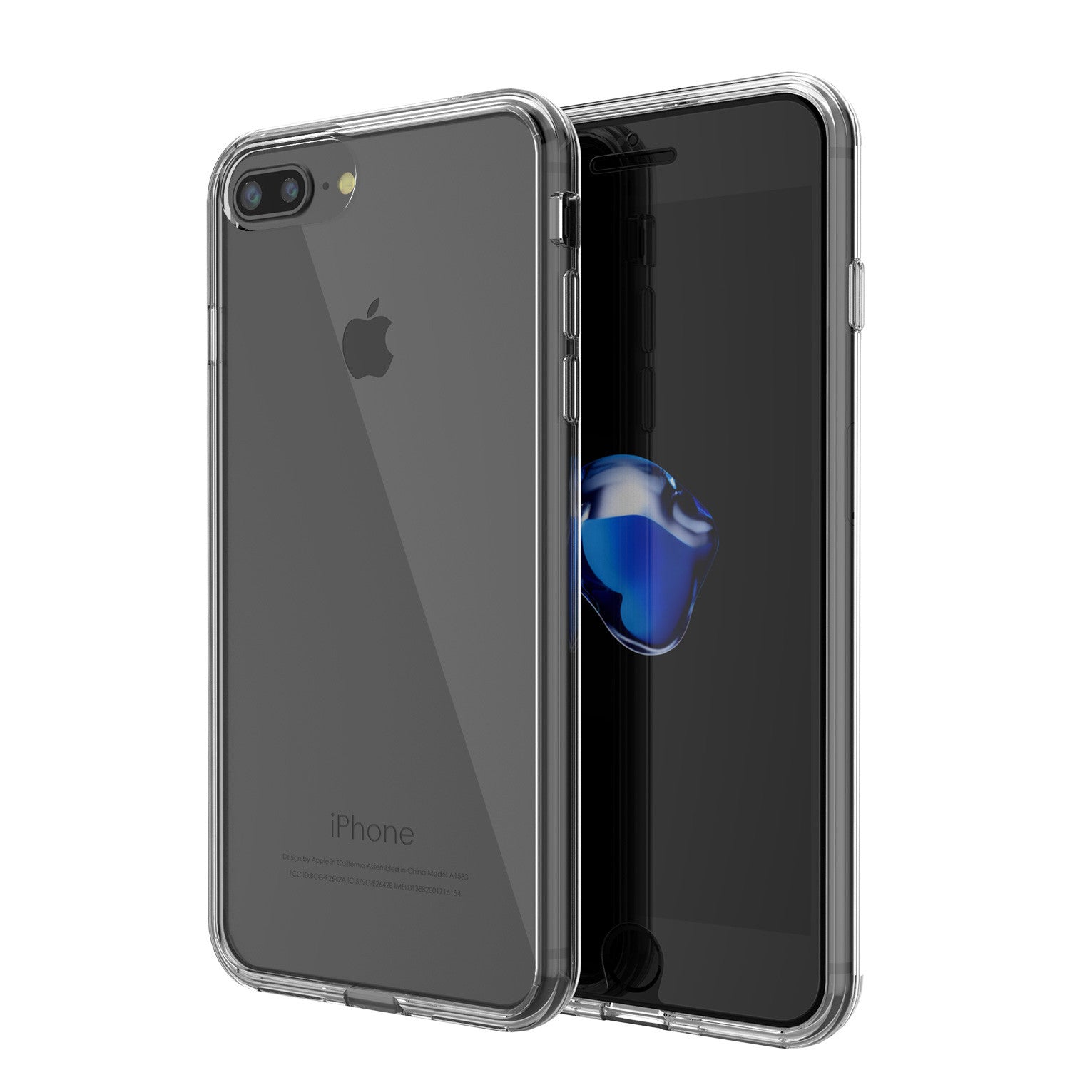 iPhone 7+ Plus Case Punkcase LUCID 2.0 Clear Series Series w/ SHIELD Screen Protector iPhone 7+ Plus Case Punkcase LUCID 2.0 Clear Series Series w/ SHIELD Screen Protector