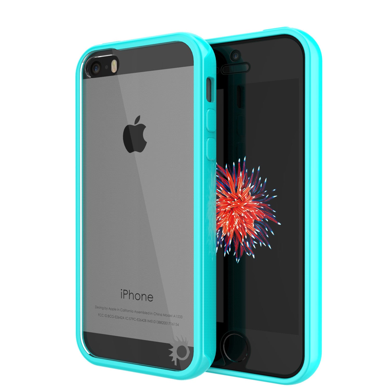 iPhone SE/5S/5 Case Punkcase® LUCID 2.0 Teal Series w/ PUNK SHIELD Screen Protector | Ultra Fit