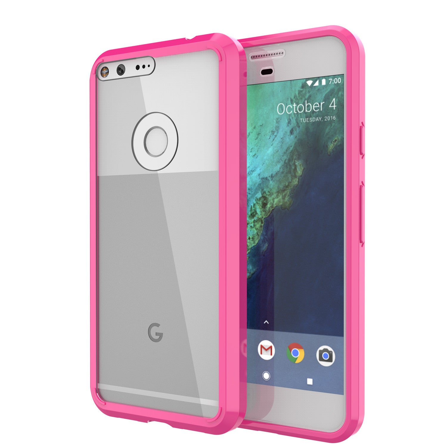 Google Pixel Case Punkcase® LUCID 2.0 Pink Series w/ PUNK SHIELD Glass Screen Protector | Ultra Fit