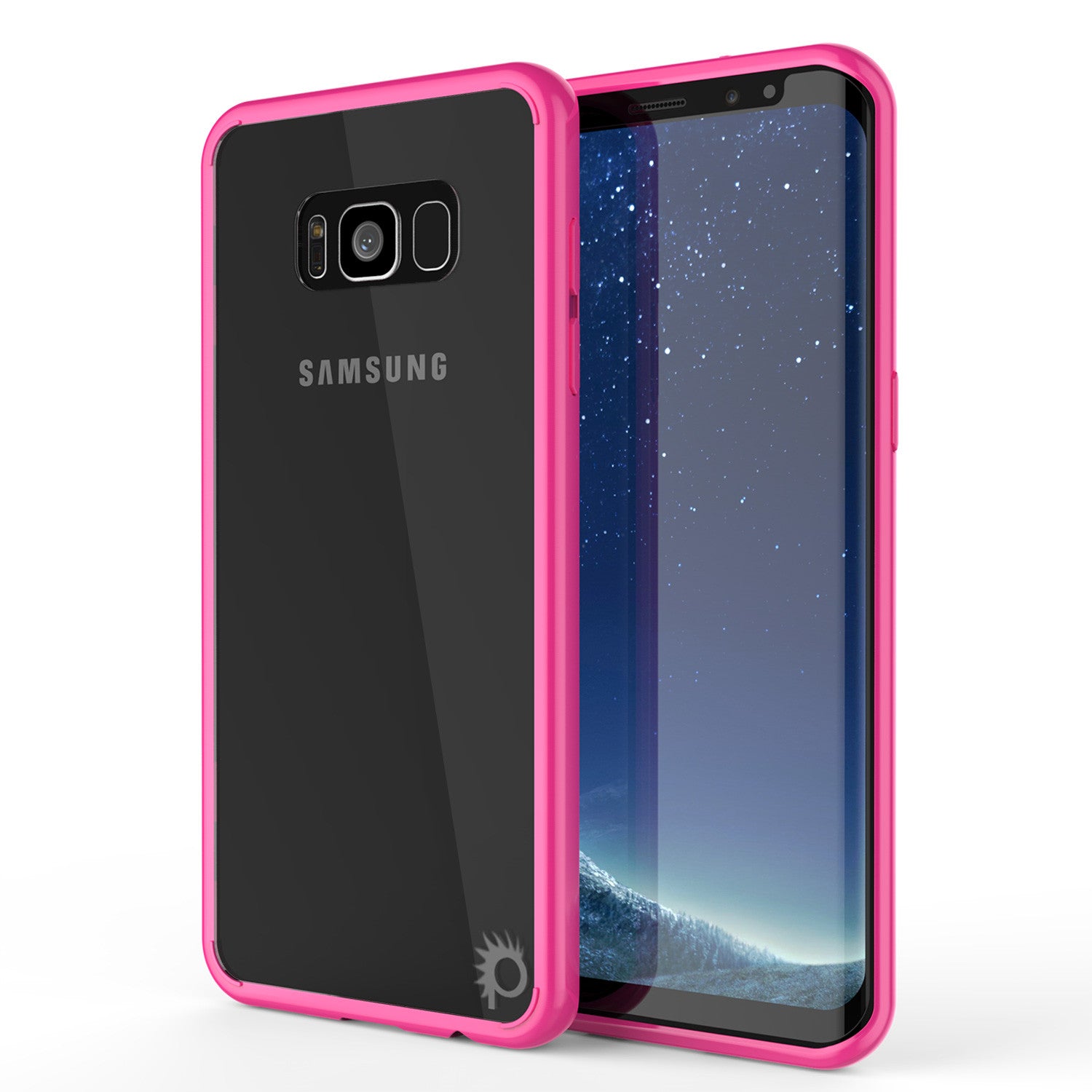 S8 Case Punkcase® LUCID 2.0 Pink Series w/ PUNK SHIELD Screen Protector | Ultra Fit