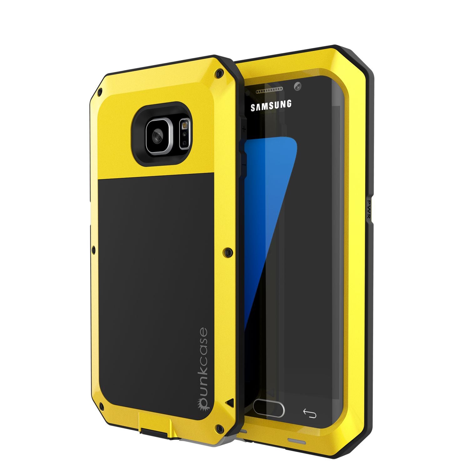 Galaxy S7 EDGE Case PUNKcase Metallic Neon Shockproof Slim Metal
