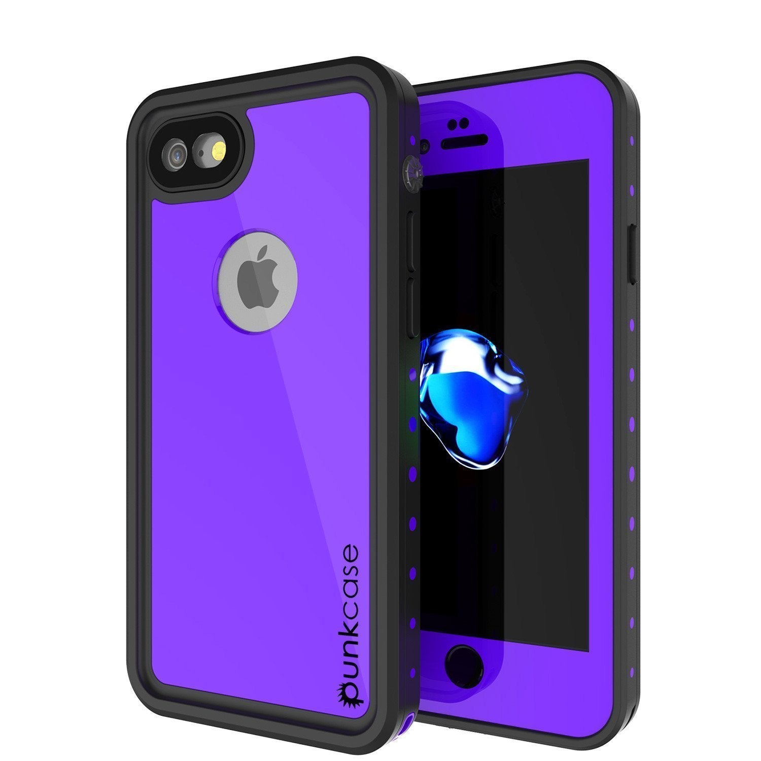 iPhone SE (4.7") Waterproof Case, Punkcase [Purple] [StudStar Series] [Slim Fit][IP68 Certified]  [Dirtproof] [Snowproof]