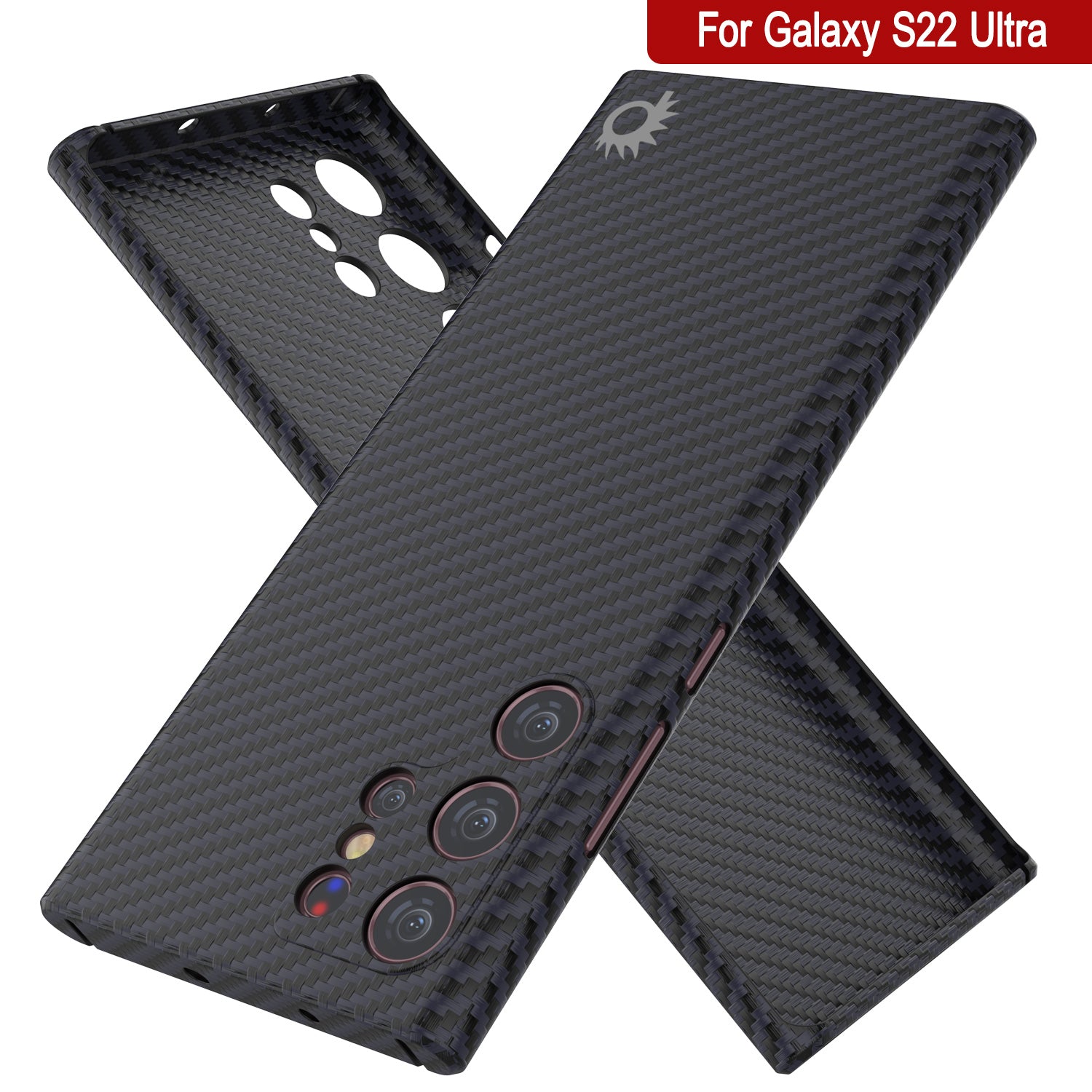 Punkcase S22 Ultra Carbon Fiber Case [AramidShield Series] Ultra Slim & Light Kevlar