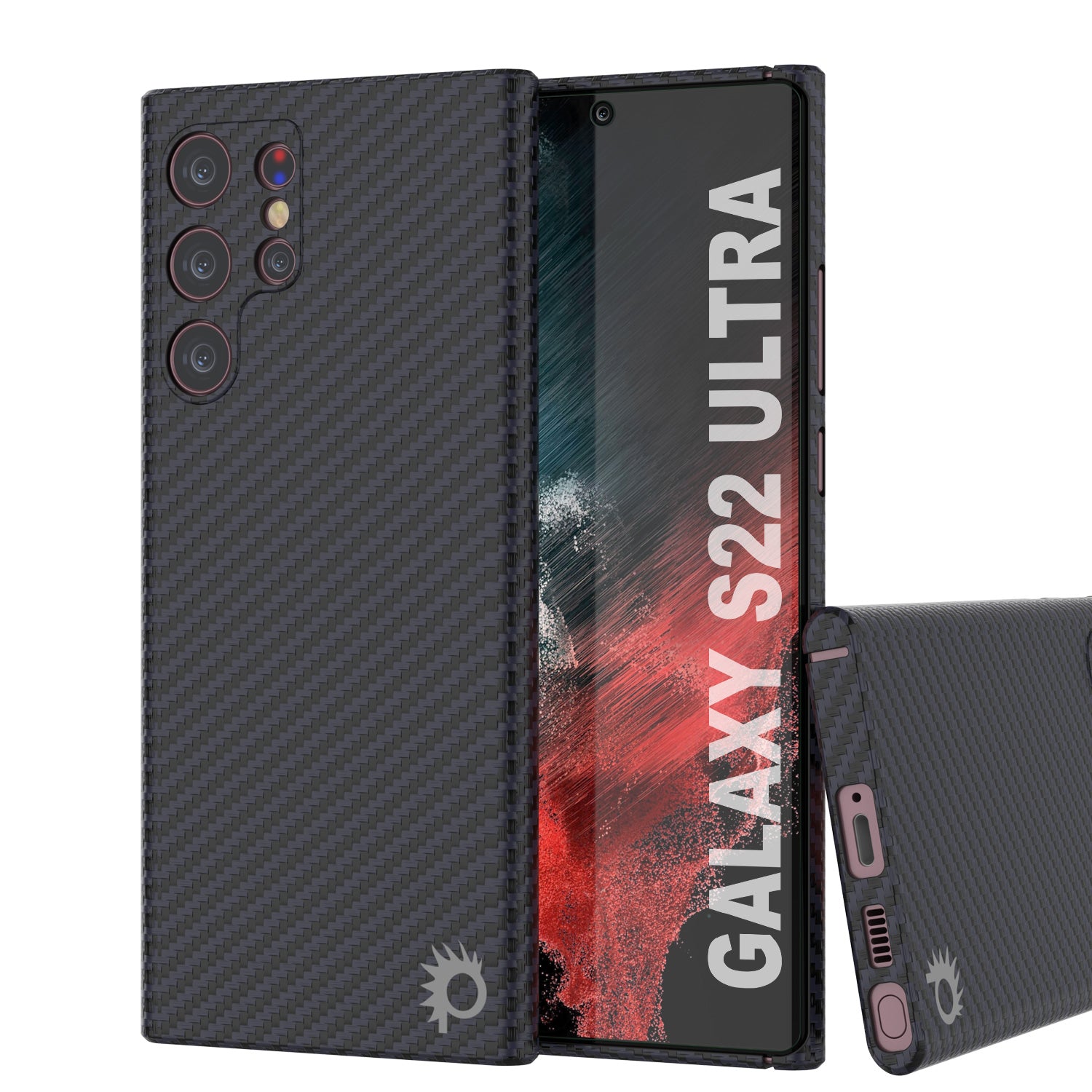 Punkcase S22 Ultra Carbon Fiber Case [AramidShield Series] Ultra Slim & Light Kevlar