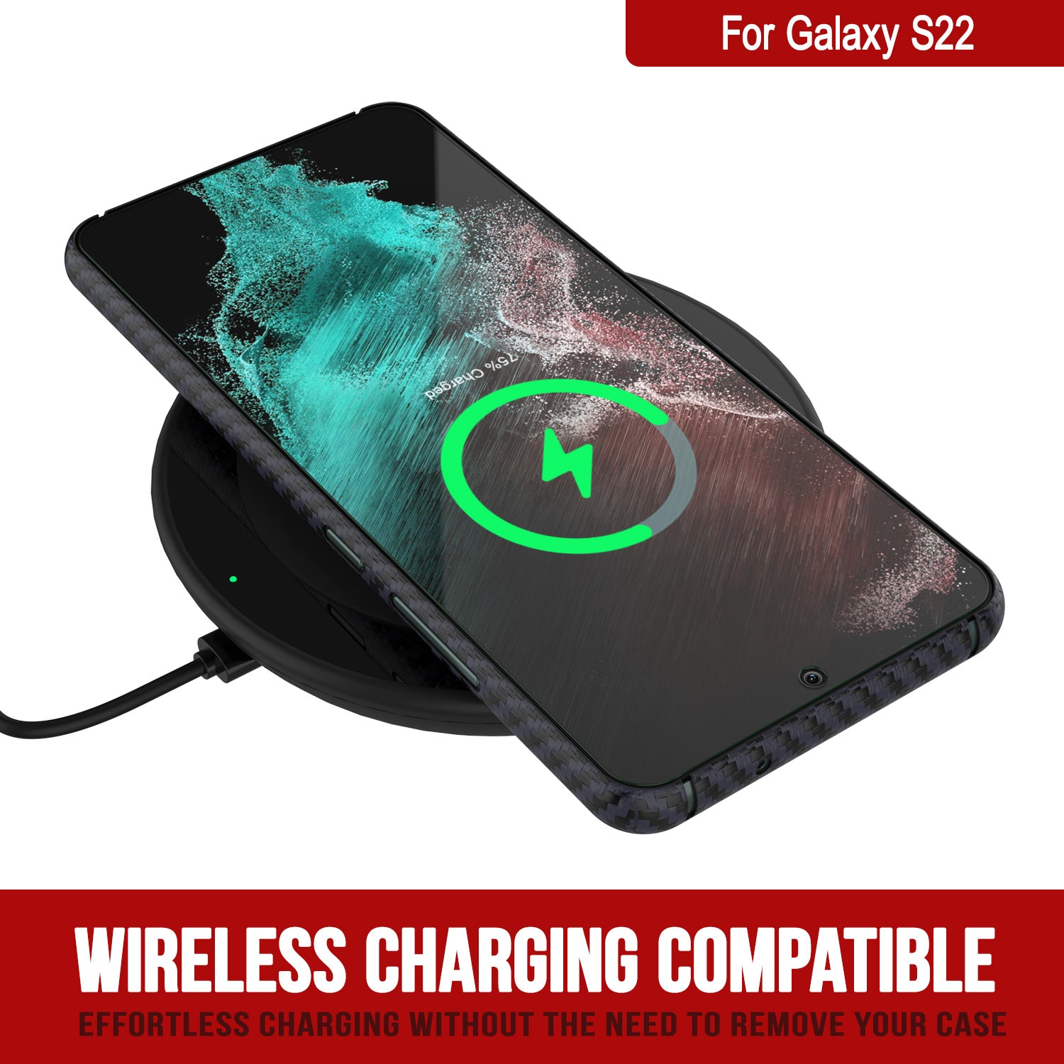 Punkcase S22 Carbon Fiber Case [AramidShield Series] Ultra Slim & Light Kevlar