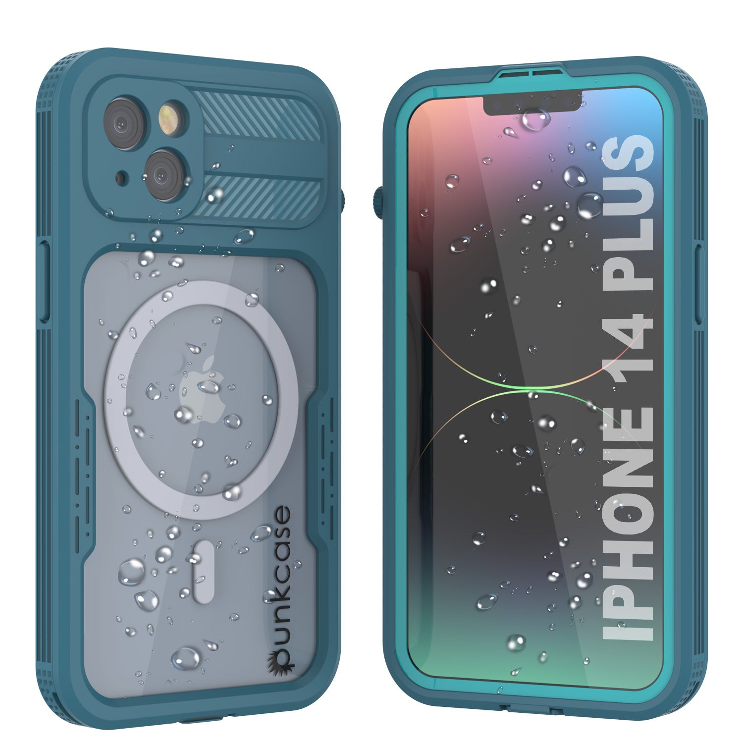 iPhone 14 Plus Waterproof Case [Alpine 2.0 Series] [Slim Fit] [IP68 Certified] [Shockproof] [Blue]