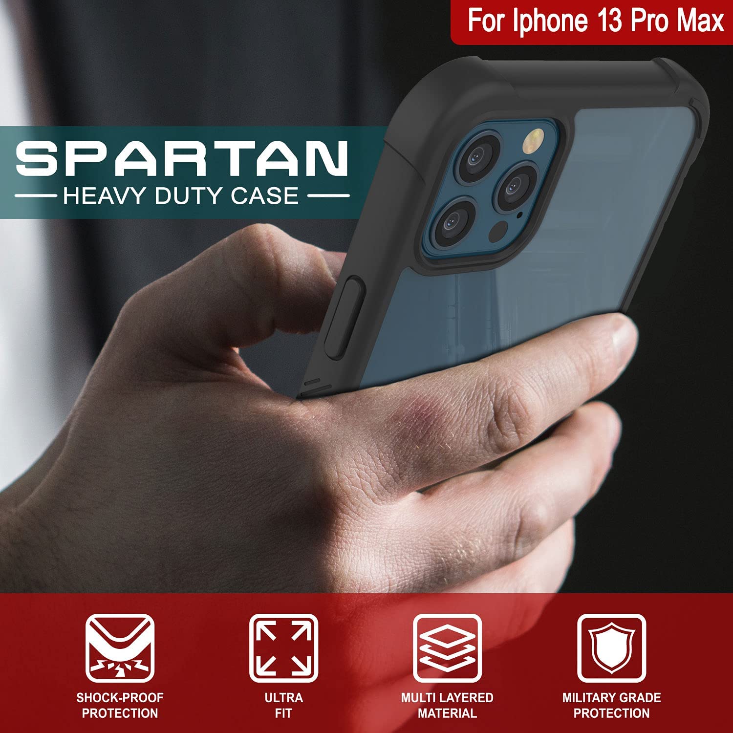Rugged modern Apple iPhone 13 Pro Max case Glide Pro by VRS DESIGN – VRS  Design