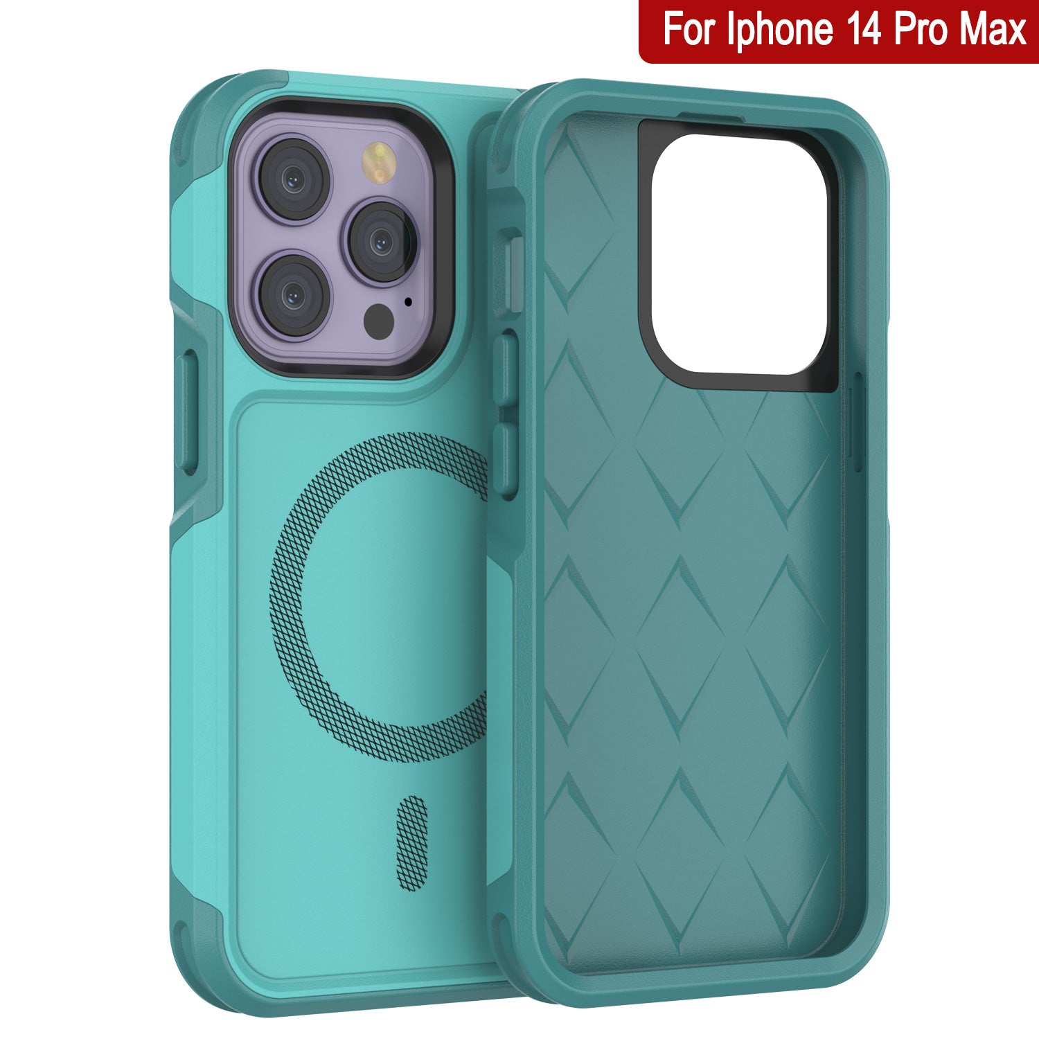PunkCase iPhone 14 Pro Max Case, [Spartan 2.0 Series] Clear Rugged Hea –  punkcase