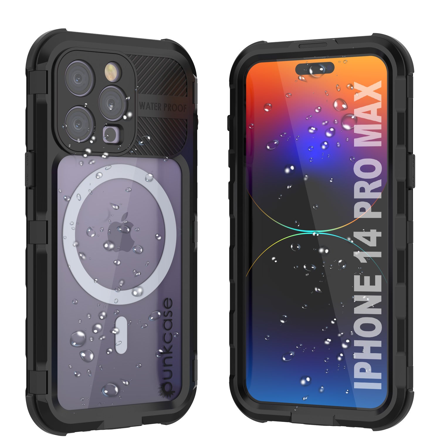Mobile Water Proof Cover IPhone 14 Pro Max Metal Extreme Series Aluminum Waterproof Case IP68 W/ Mobile Water Proof Cover IPhone 14 Pro Max Metal Extreme Series Aluminum Waterproof Case IP68 W/