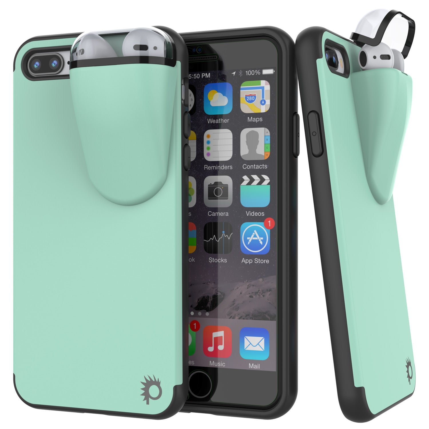 Airpod Charging Case Iphone Plus Case With Airpod Holder Punkcase IPhone 7+ Plus Airpod Charging Airpod Charging Case Iphone Plus Case With Airpod Holder Punkcase IPhone 7+ Plus Airpod Charging