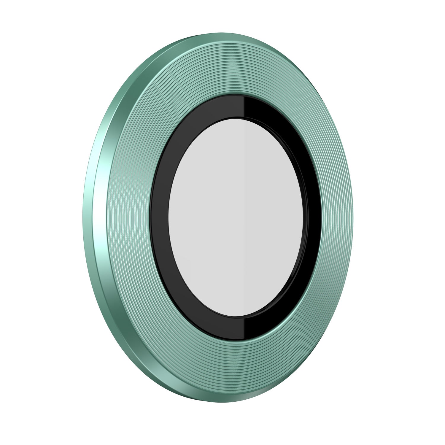 [2 Pack] Punkcase for iPhone 12 Camera Protector Ring [Green]