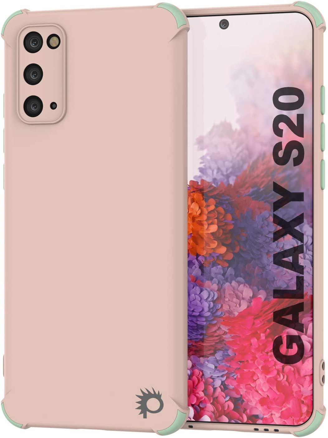 Punkcase Protective & Lightweight TPU Case [Sunshine Series] for Galaxy S20 [Pink]