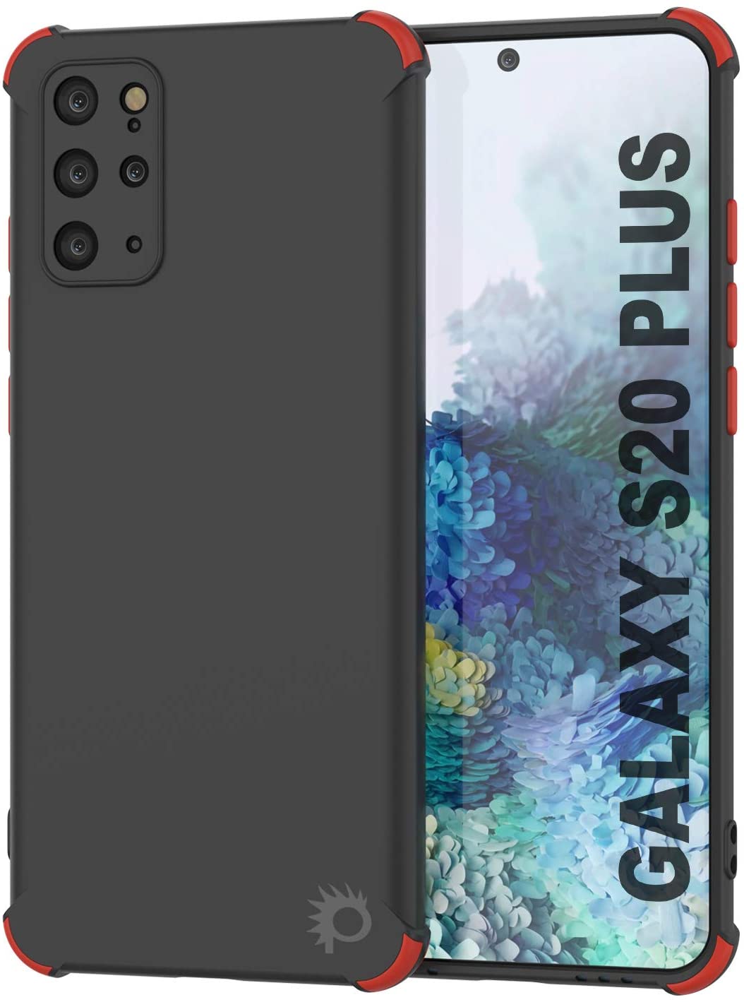 Punkcase Protective & Lightweight TPU Case [Sunshine Series] for Galaxy S20+ Plus [Black]