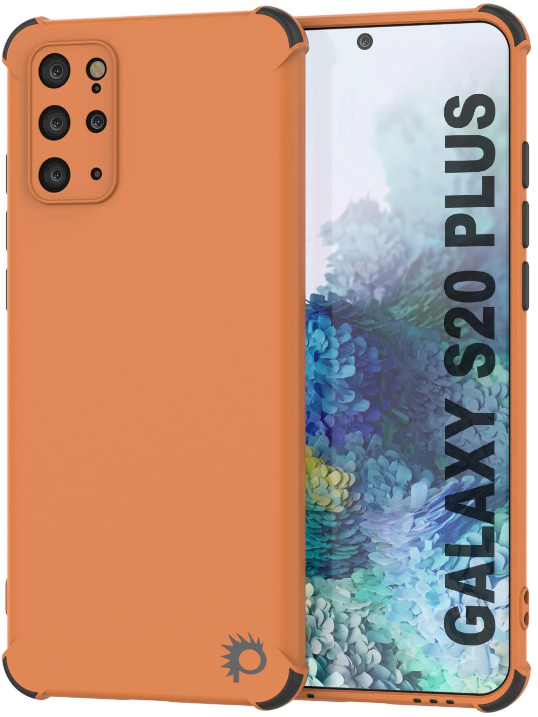Punkcase Protective & Lightweight TPU Case [Sunshine Series] for Galaxy S20+ Plus [Orange]