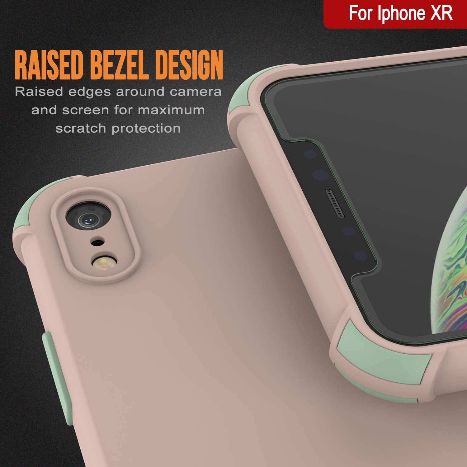 Punkcase Protective & Lightweight TPU Case [Sunshine Series] for iPhone XR [Pink]