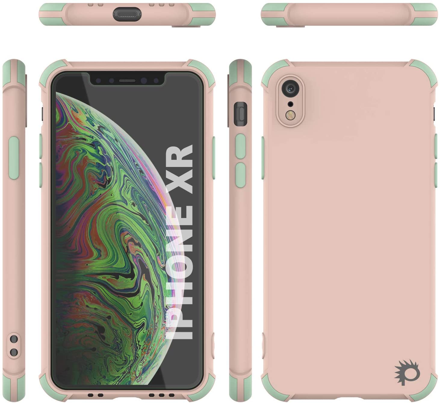 Punkcase Protective & Lightweight TPU Case [Sunshine Series] for iPhone XR [Pink]