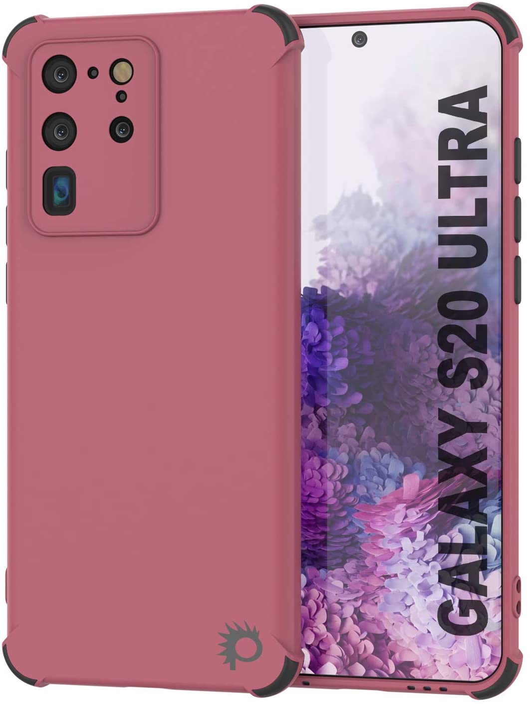 Punkcase Protective & Lightweight TPU Case [Sunshine Series] for Galaxy S20 Ultra [Rose]