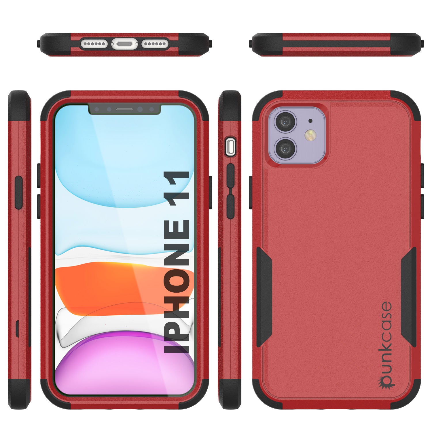 Punkcase for iPhone 11 Belt Clip Multilayer Holster Case Patron Serie punkcase