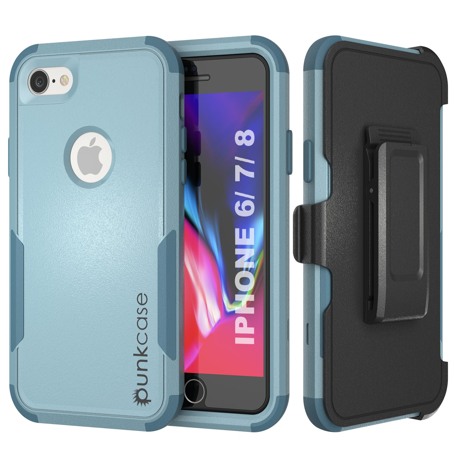 Punkcase for iPhone 6 Belt Clip Multilayer Holster Case [Patron Series] [Mint]