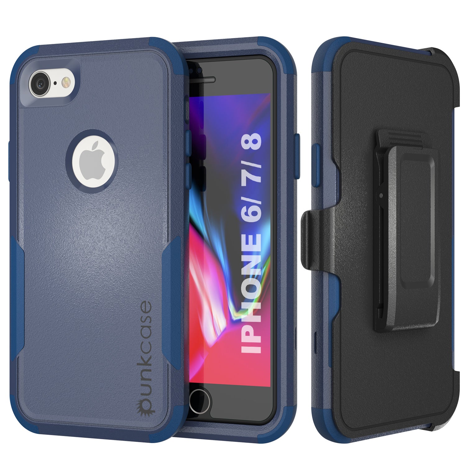 Punkcase for iPhone Belt Clip Multilayer Holster Case [Patron