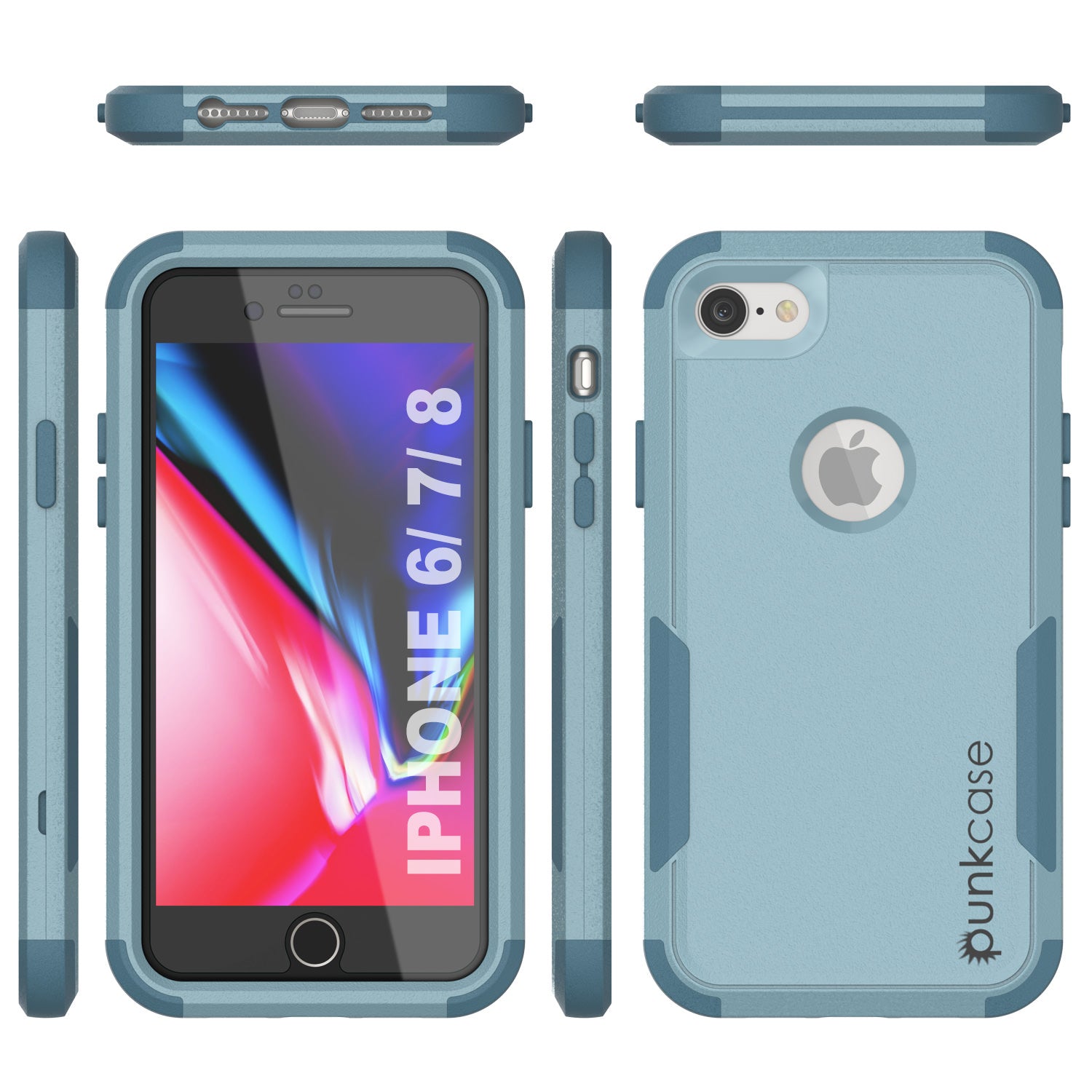 Punkcase for iPhone 6 Belt Clip Multilayer Holster Case [Patron Series] [Mint]