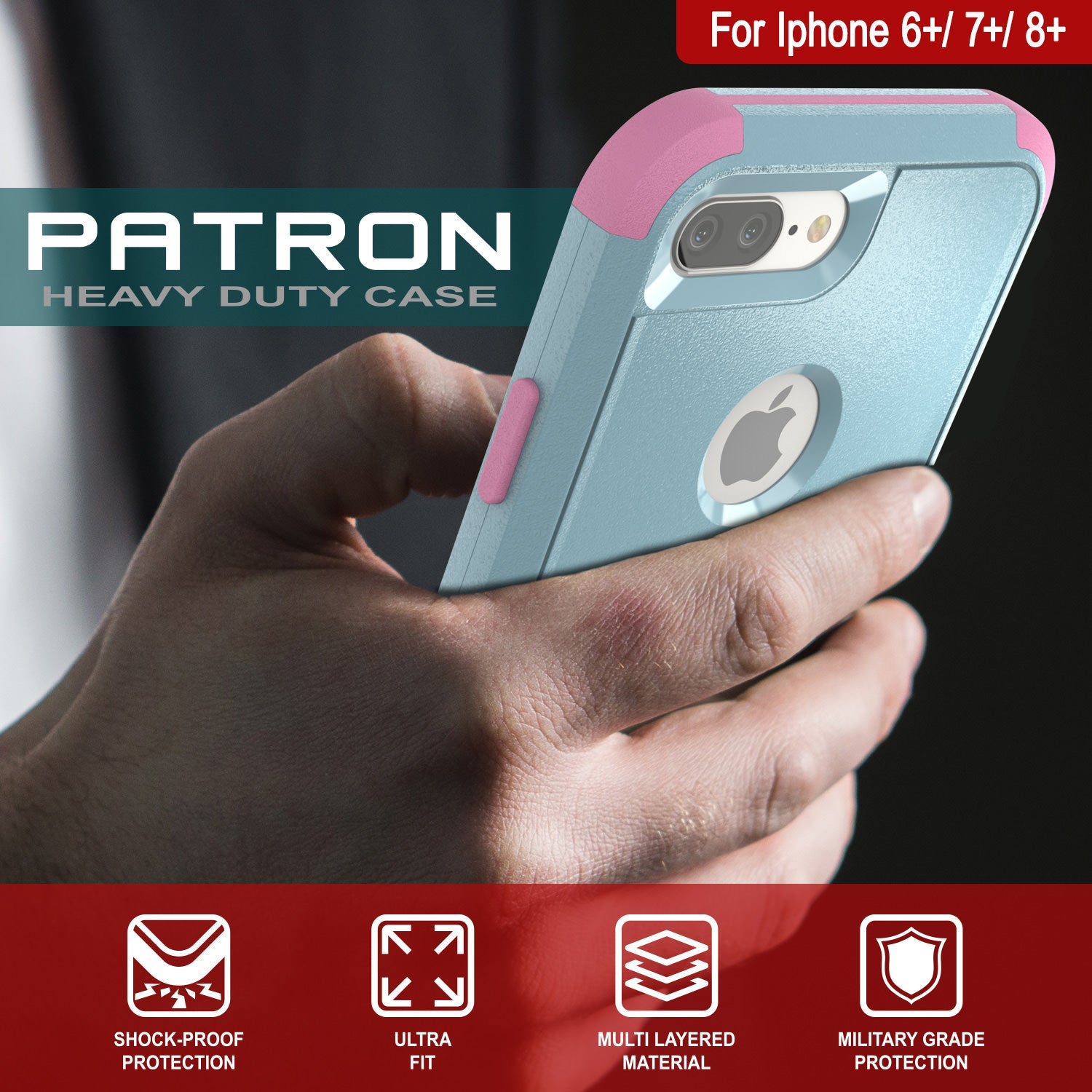 Iphone 8 plus cases with belt clip shop